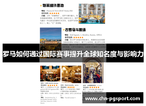罗马如何通过国际赛事提升全球知名度与影响力